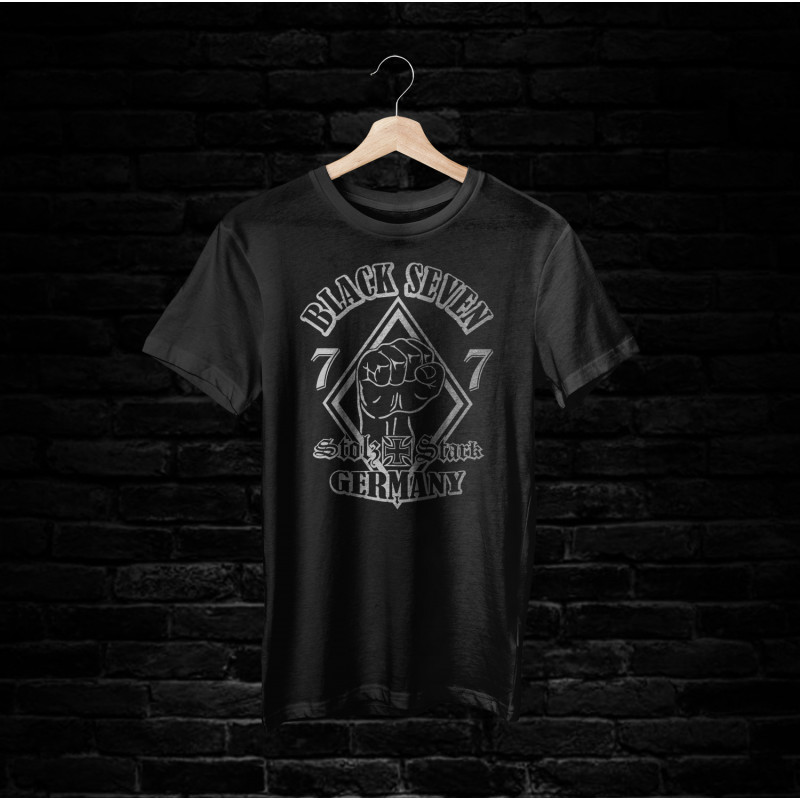 BLACK SEVEN T-Shirt 1301 (schwarz)
