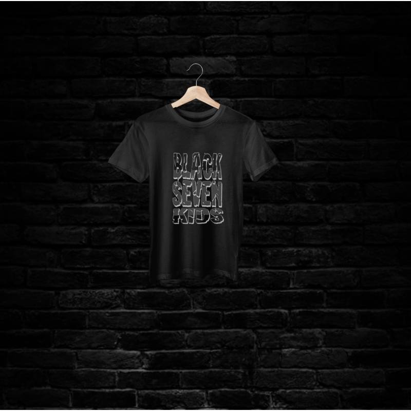 Kid BLACK SEVEN T-Shirt 824 (schwarz)