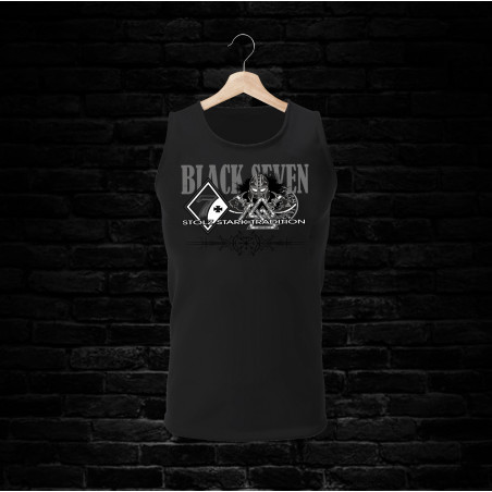 BLACK SEVEN Achsel-Shirt 3522 (schwarz)