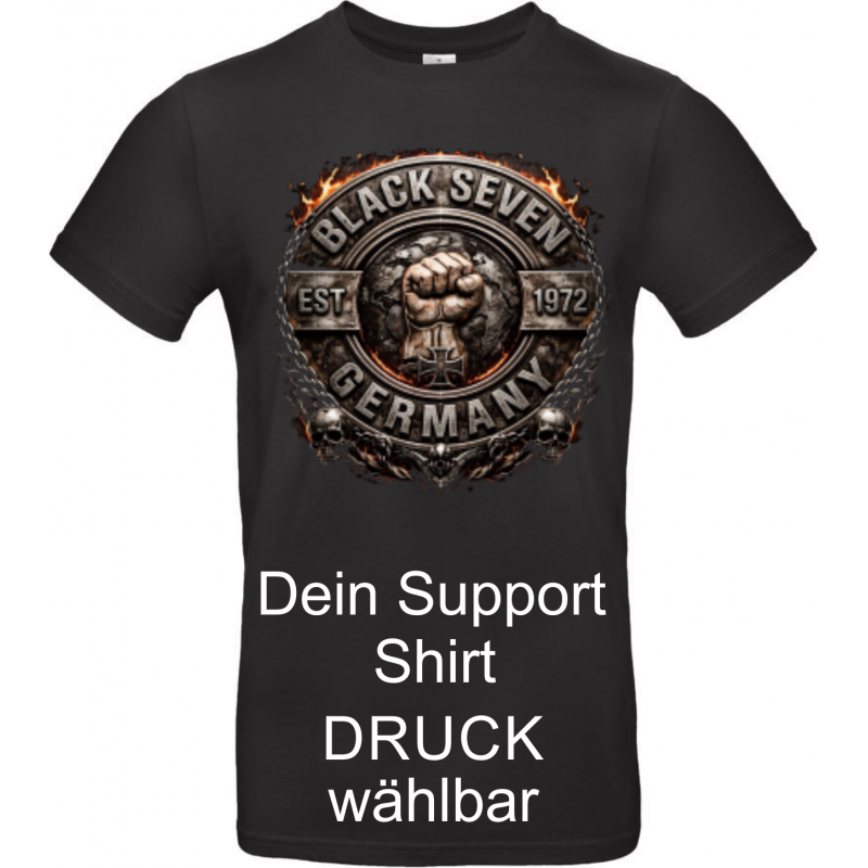 Konfigurator - MUSTER-T-Shirt (schwarz)