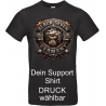 Supp-T-Shirt (schwarz)