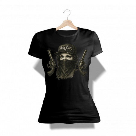 BadGirl Shirt 708 Rundhals (schwarz)