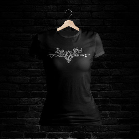 BadGirl Shirt 401 Rundhals (schwarz)