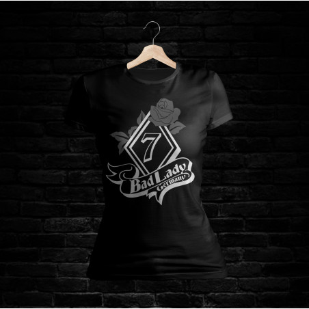 BadLady Shirt 414 Rundhals (schwarz)