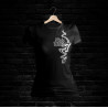 BadLady Shirt 500 Rundhals (schwarz)