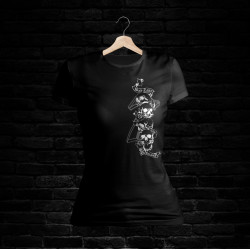 BadGirl Shirt 703 Rundhals (schwarz)