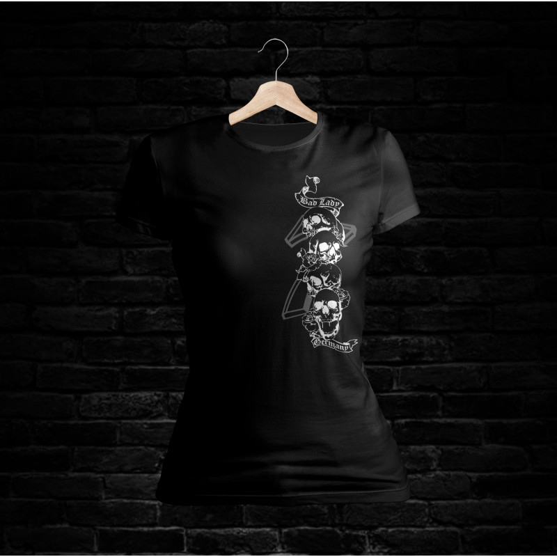 BadGirl Shirt 703 Rundhals (schwarz)