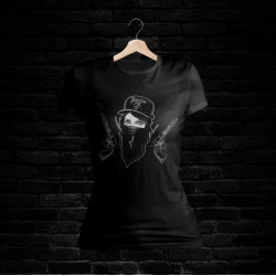 BadGirl Shirt 710 Rundhals (schwarz)