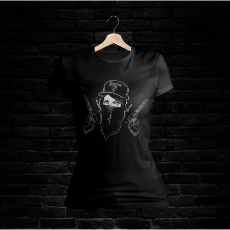 BadLady Shirt 710 Rundhals (schwarz)