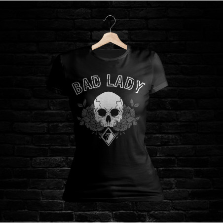 BadLady Shirt 707 Rundhals (schwarz)
