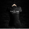 Bad Girl Shirt 700 V-Schnitt (schwarz)