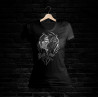 Bad Girl Shirt 709 V-Schnitt (schwarz)