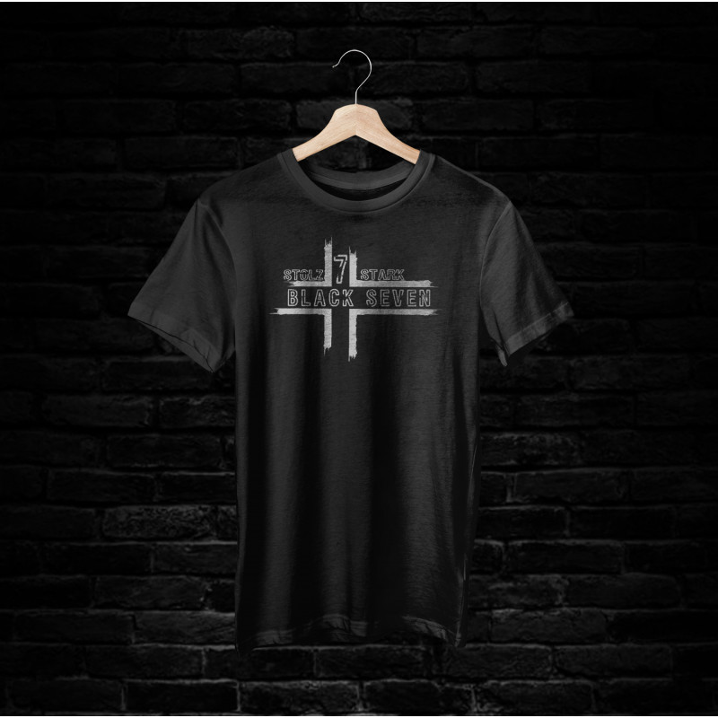BLACK SEVEN T-Shirt 1813 (schwarz)