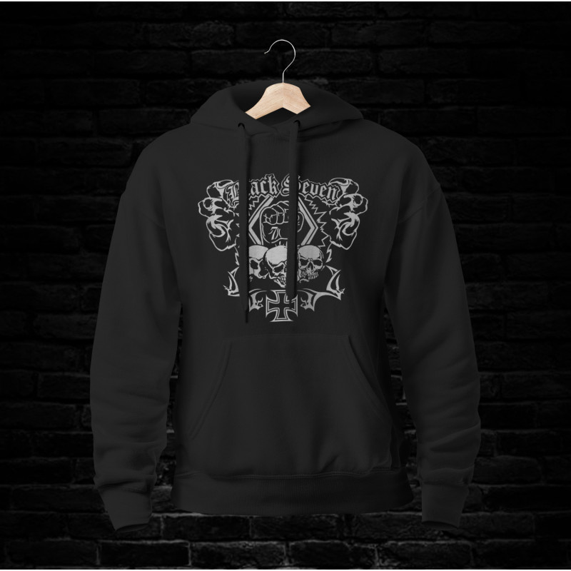 Kapuzensweater 929 (schwarz)