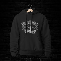 Kapuzensweater 1420 (schwarz)