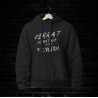 Kapuzensweater 1505 (schwarz)