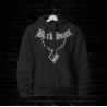 Kapuzensweater 1412 (schwarz)