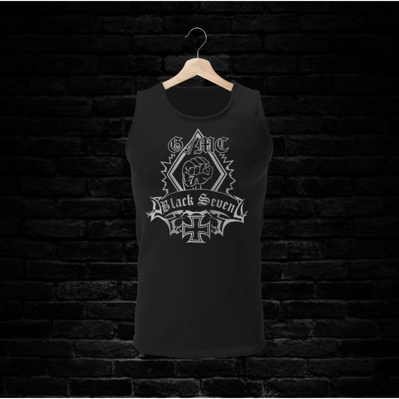 BLACK SEVEN Achsel-Shirt 817 (schwarz)