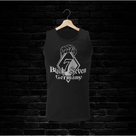 BLACK SEVEN Achsel-Shirt 923 (schwarz)