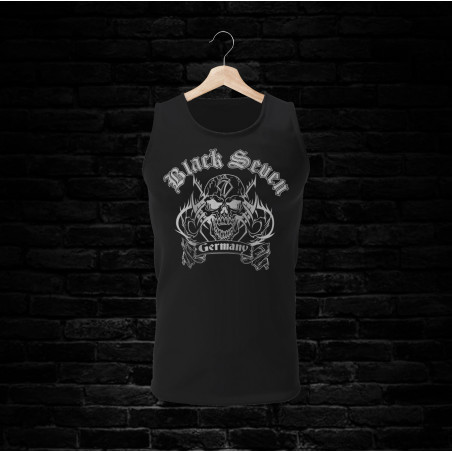 BLACK SEVEN Achsel-Shirt 1306 (schwarz)