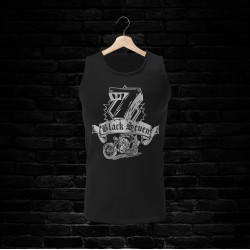 BLACK SEVEN Achsel-Shirt 1411 (schwarz)