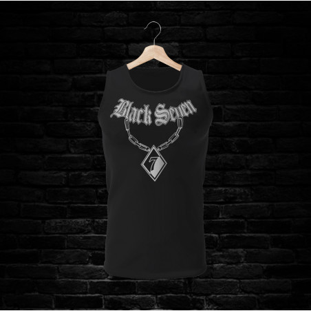 BLACK SEVEN Achsel-Shirt 1412 (schwarz)