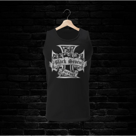 BLACK SEVEN Achsel-Shirt 1416 (schwarz)