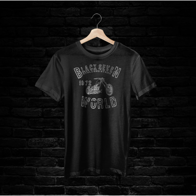 BLACK SEVEN T-Shirt 1910 (schwarz)